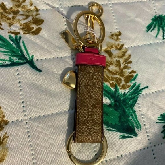 Coach Accessories New Coach Trigger Snap Bag Charm Double End Valet